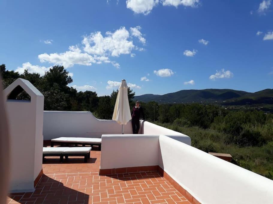 הוילה Casa En Ibiza Con Vistas Increibles En Playa Des Figueral מראה חיצוני תמונה