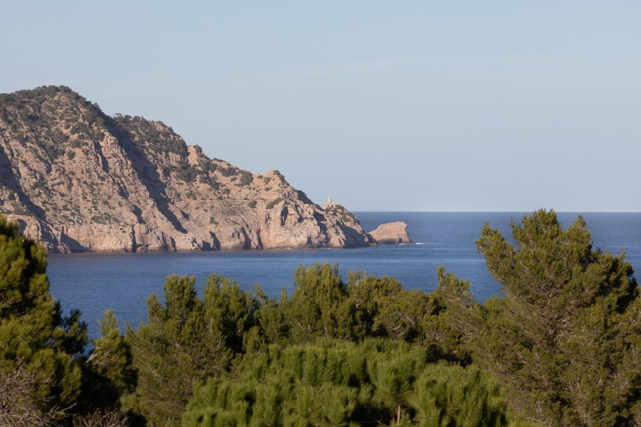 הוילה Casa En Ibiza Con Vistas Increibles En Playa Des Figueral מראה חיצוני תמונה