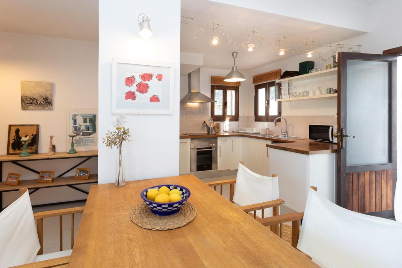 הוילה Casa En Ibiza Con Vistas Increibles En Playa Des Figueral מראה חיצוני תמונה
