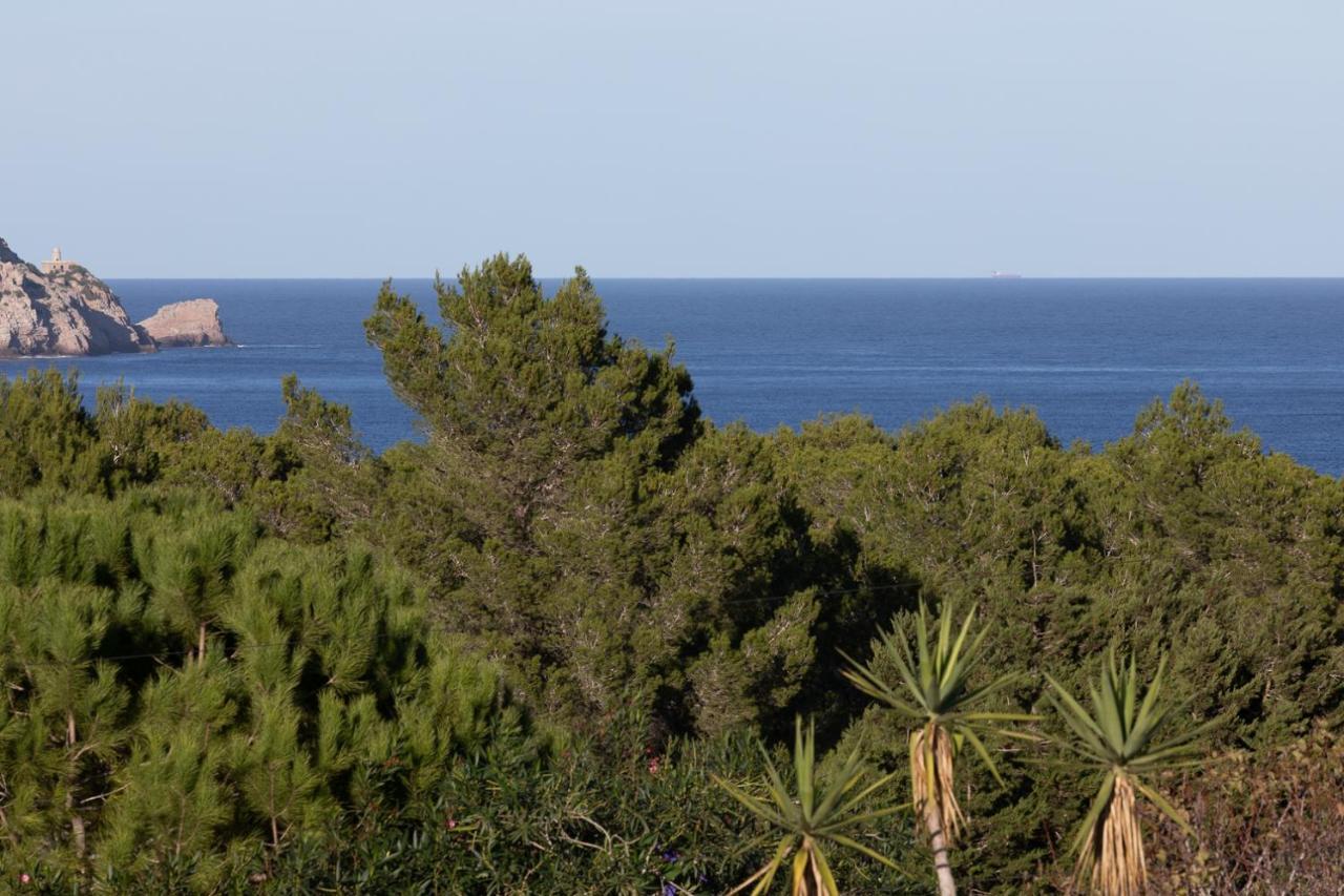 הוילה Casa En Ibiza Con Vistas Increibles En Playa Des Figueral מראה חיצוני תמונה